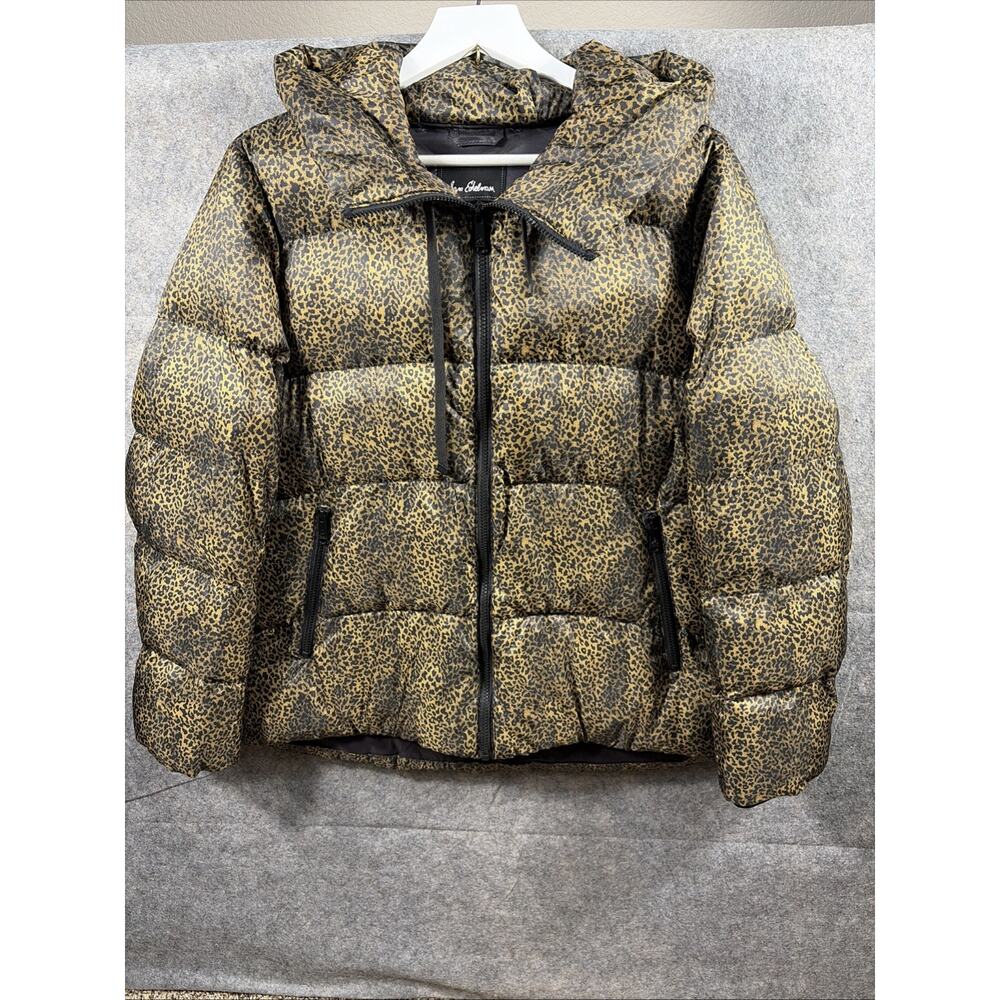 Sam Edelman leopard-printed Puffer Jacket | Large‎